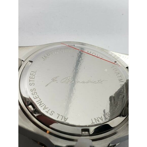 J Brackett Mens Quartz Watch Steel Diver - Picture 4 of 5